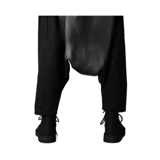 Cotton Gabardine Cargo Sarouel Pants