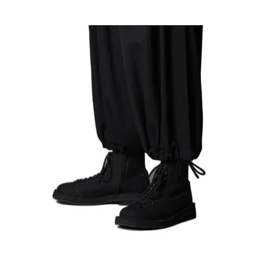 Wool Gabardine Balloon Pants