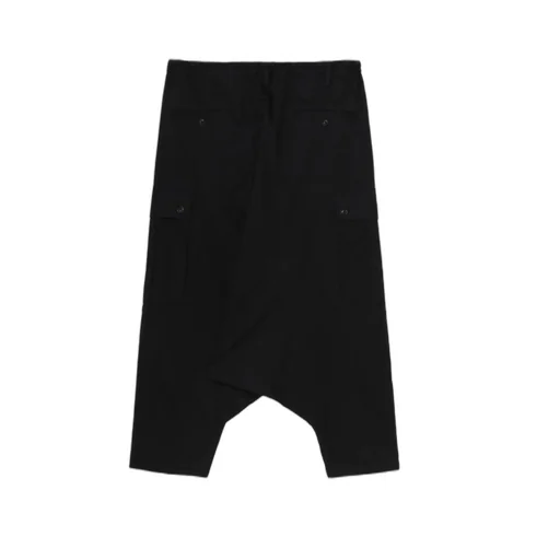 Cotton Gabardine Cargo Sarouel Pants