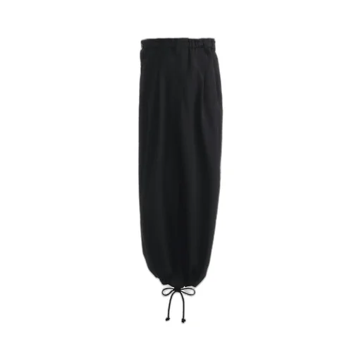 Wool Gabardine Balloon Pants