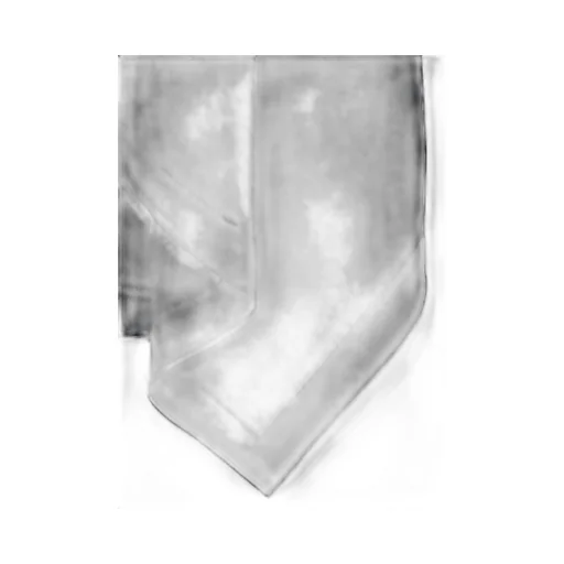 Silicon Jersey+ Crepe De Chine Front Double Flounce T-Shirt