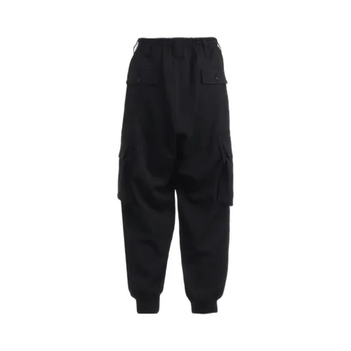 Wool Gabardine Standard Ribbed Hem Cargo