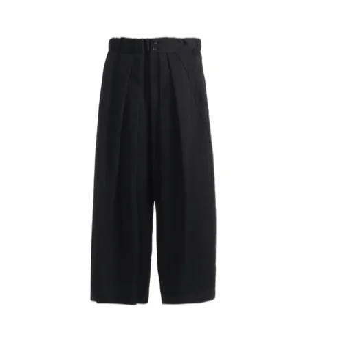 Wool Gabardine Gy Hakama Type1