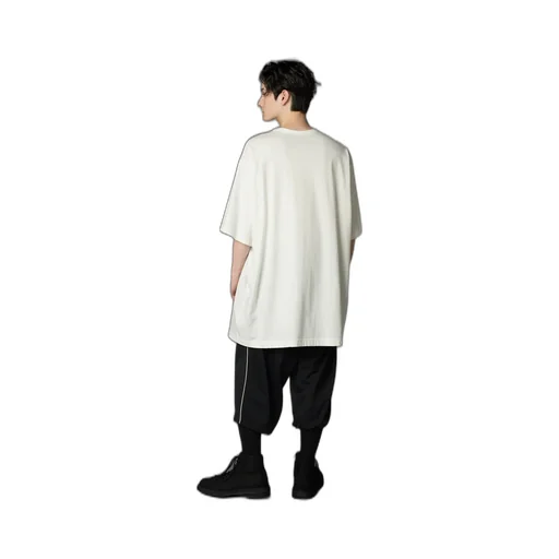Cotton Jersey Jumbo T-Shirt Short Sleeves