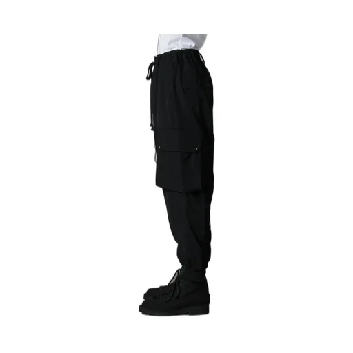 Wool Gabardine Standard Ribbed Hem Cargo
