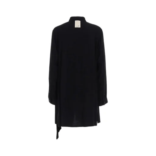 Rayon Twill Left Front Cut-Out Shirt