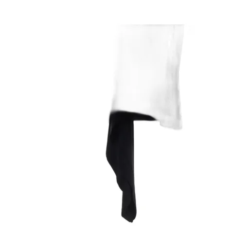 Rayon Twill Left Front Cut-Out Shirt