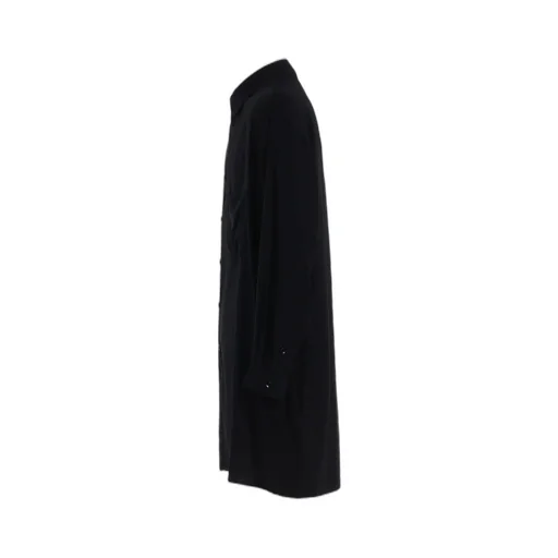 Rayon Twill Left Collar Double-Layered Shirt