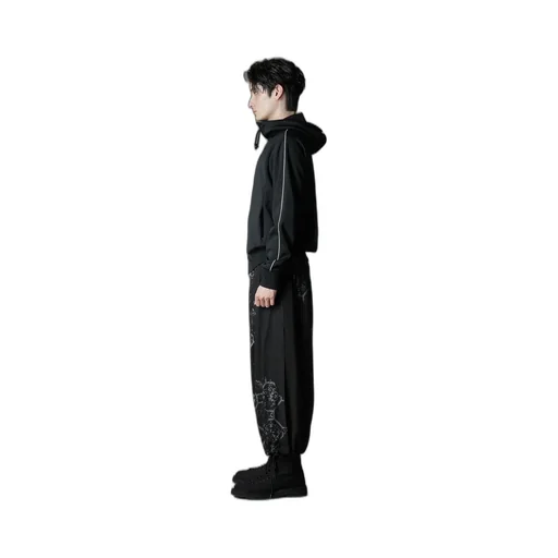 Polyester Smooth Hooded Track Jacket
