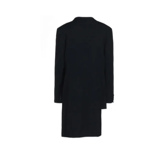 Wool Gabardine Asymmetrical Jacket