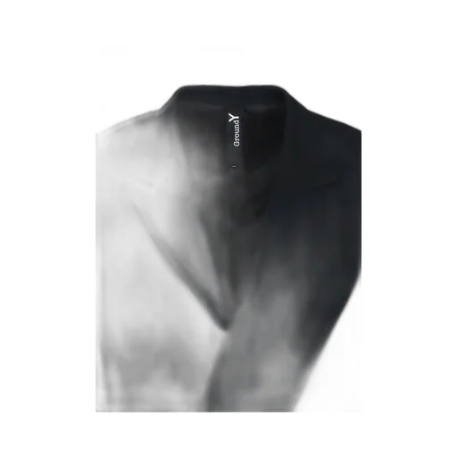Wool Gabardine Asymmetrical Jacket
