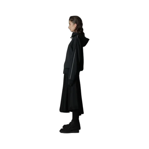 Polyester Smooth Hooded Track Jacket