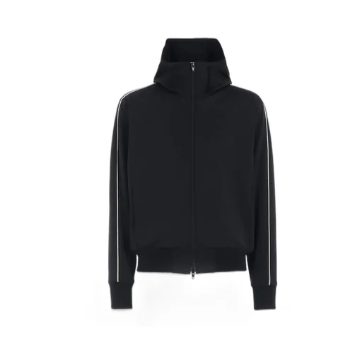 Polyester Smooth Hooded Track Jacket