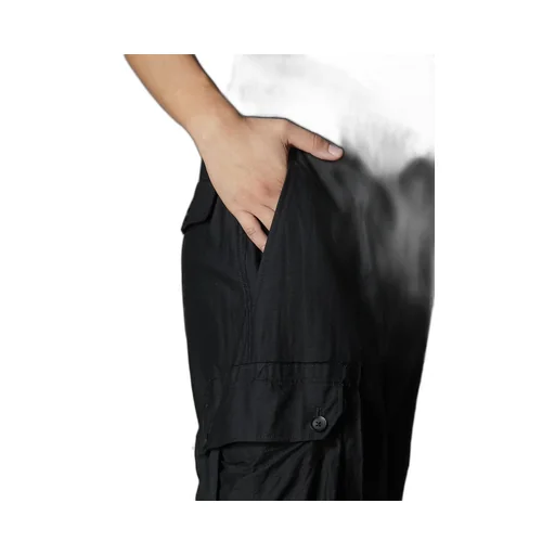 Cotton Twill Standard Ribbed Hem Cargo