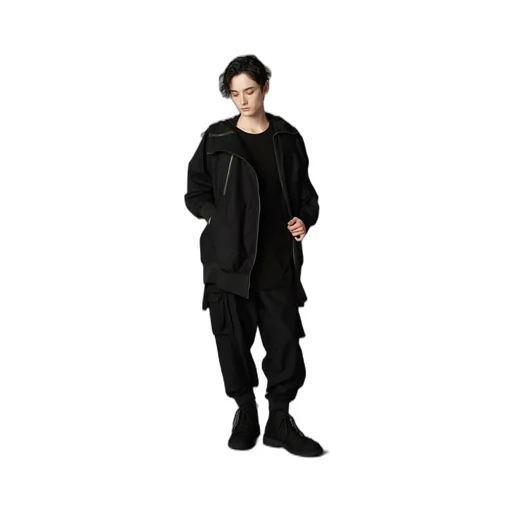 Cotton Twill Standard Ribbed Hem Cargo