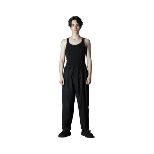 Cotton Twill Waist Drawstring Pants