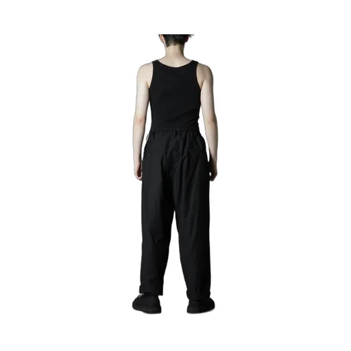 Cotton Twill Waist Drawstring Pants