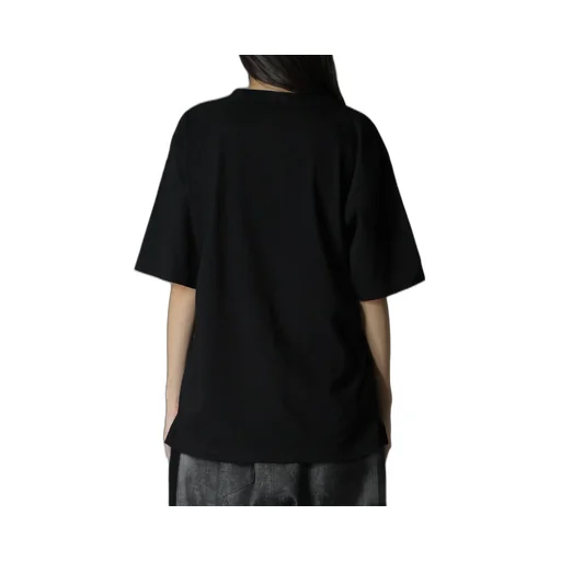 Black Ground Y Logo Graphic Print Standard T-Shirt