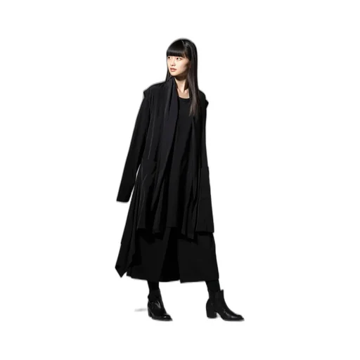 Crepe De Chine Decyne Side Fluttering Sleeveless Dress