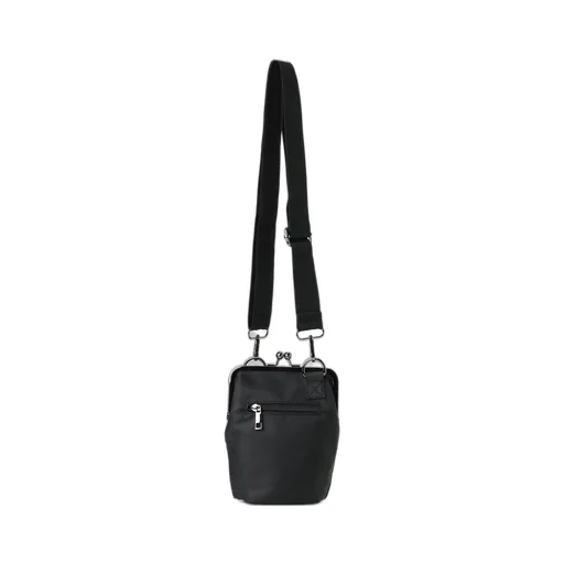 Shoulder Bag With Clasp Closure