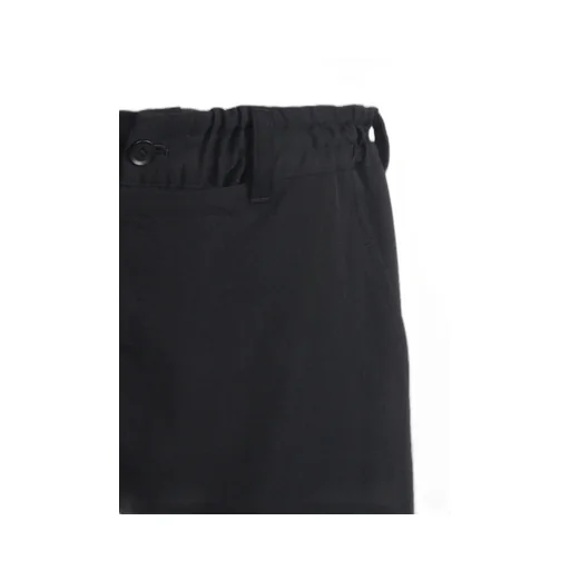 Wool Gabardine Standard Wrap Trousers