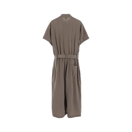 Ta/Pe Crepe De Chine Overalls