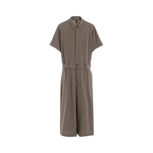 Ta/Pe Crepe De Chine Overalls