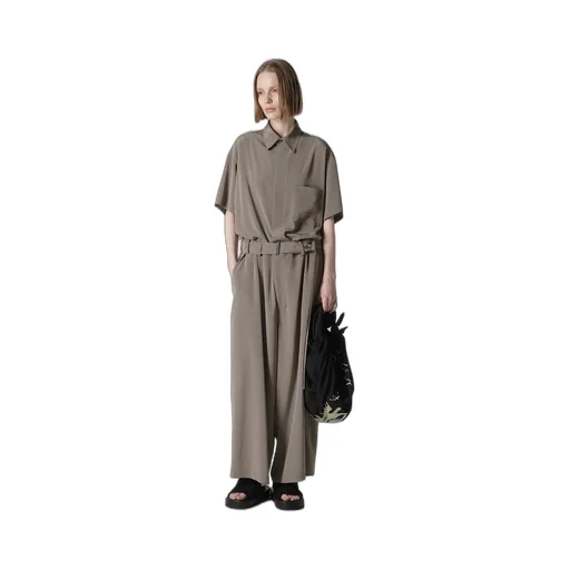 Ta/Pe Crepe De Chine Overalls