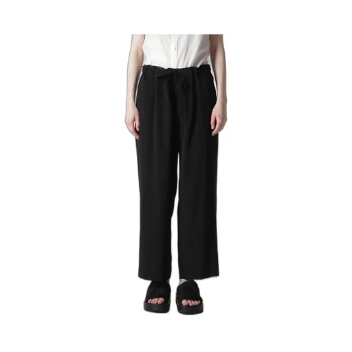 Ta/Pe Crepe De Chine String Straight Pants