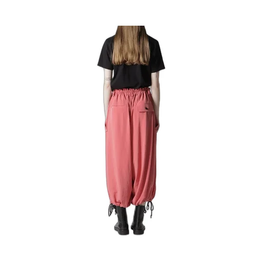 Ta/Pe Crepe De Chine Elastic Waist Pants