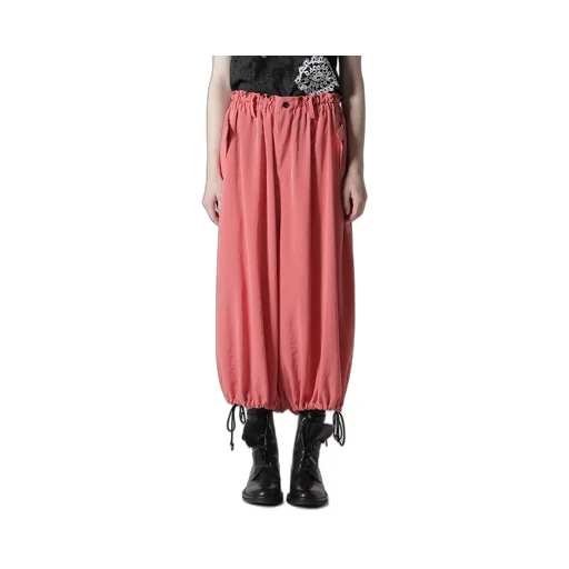 Ta/Pe Crepe De Chine Elastic Waist Pants