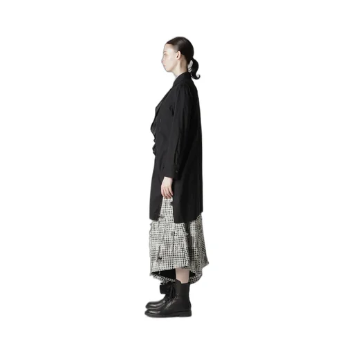 Cotton Lawn Frill Shirt