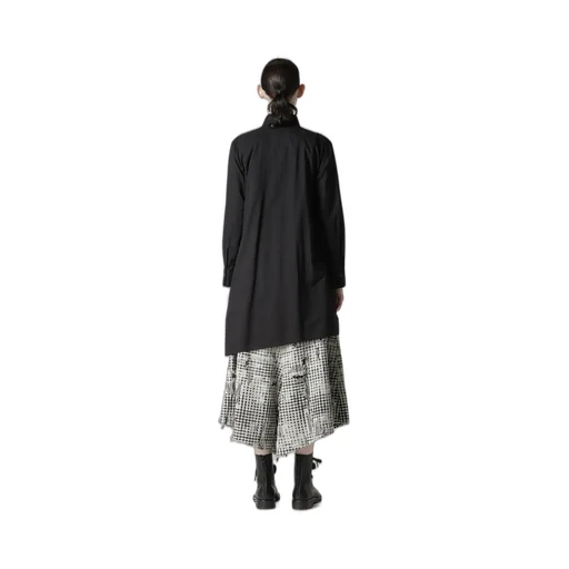 Cotton Lawn Frill Shirt
