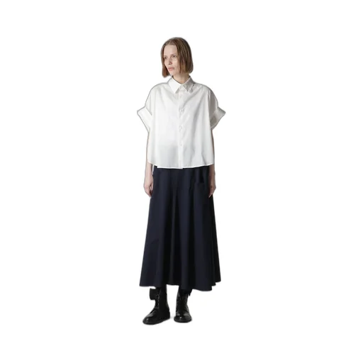 Cotton Lawn Short Cuffs Blouse