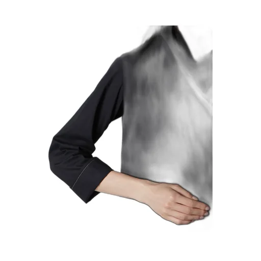 Cotton Broad Draped Neck Dress