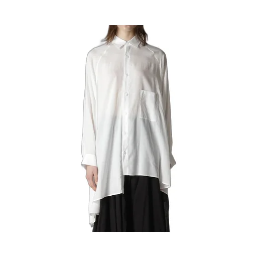 Cellulose Lawn Raglan Long Slv Blouse