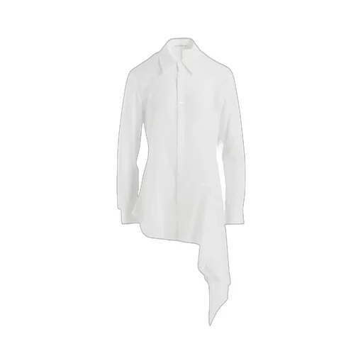 Cellulose Lawn L Draped Blouse