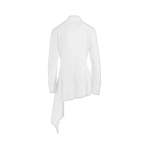 Cellulose Lawn L Draped Blouse
