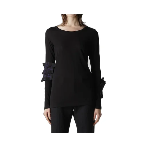Cotton Single Jersey R Motif Long T-Shirt