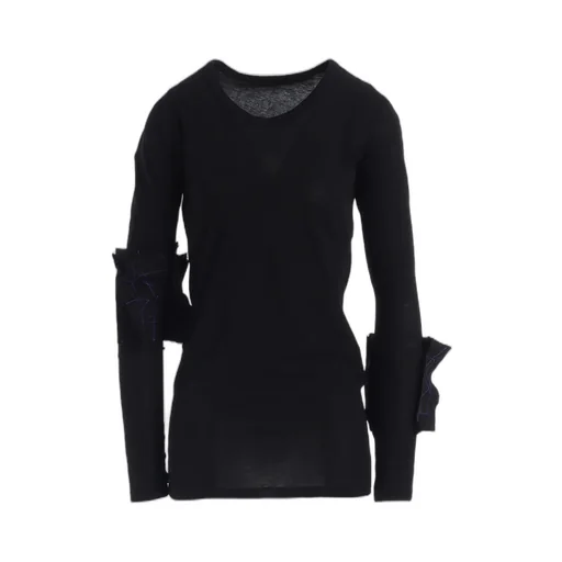 Cotton Single Jersey R Motif Long T-Shirt