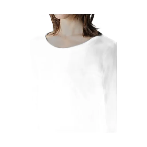 Cotton Single Jersey R Motif Long T-Shirt