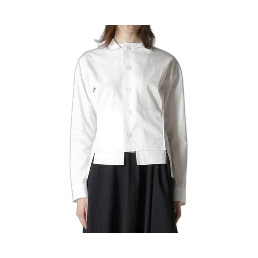 Cotton Broad Paneled Short Blouse