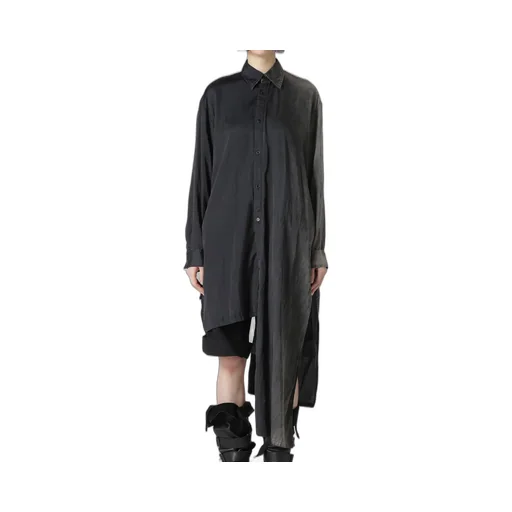 Cu/C Bleached Satin Knot Detail Blouse