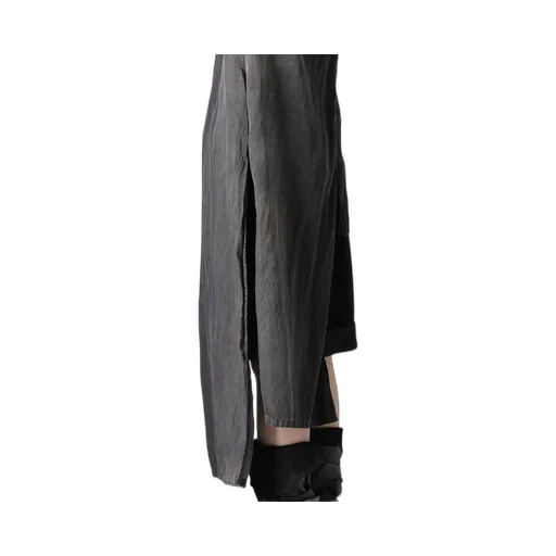 Cu/C Bleached Satin Knot Detail Blouse