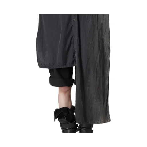 Cu/C Bleached Satin Knot Detail Blouse