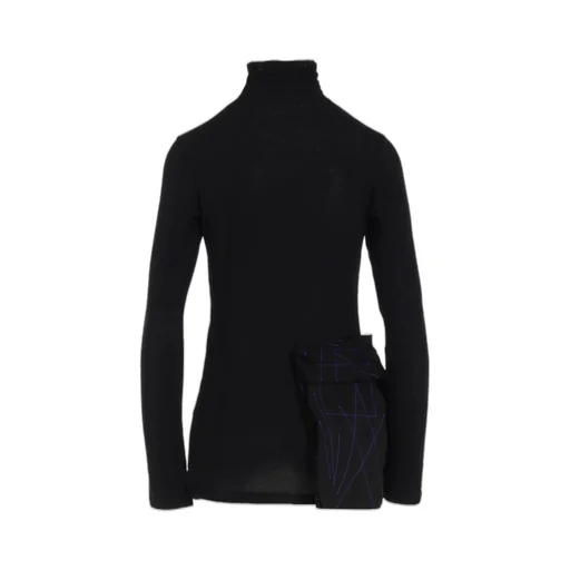 Cotton Single Jersey Highneck Long T C
