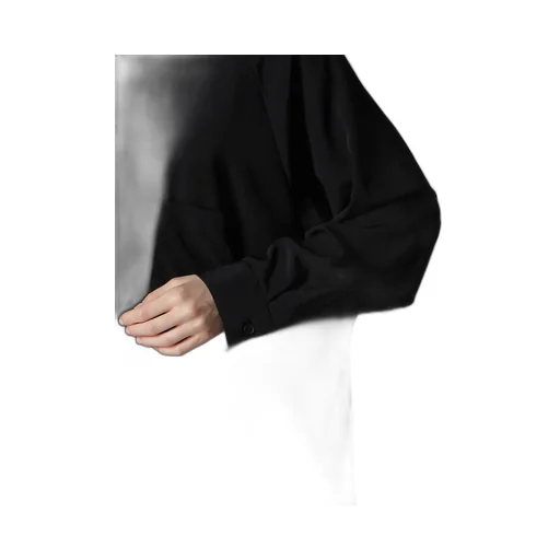 Ta/Pe Crepe De Chine Raglan Long Slv Blouse