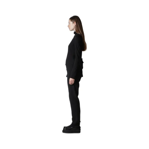 Cotton Single Jersey Highneck Long T C