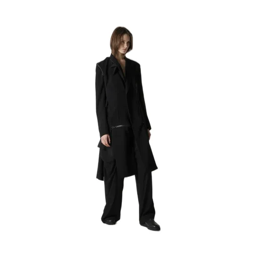 Ta/Pe Crepe De Chine R Draped Wide Pants