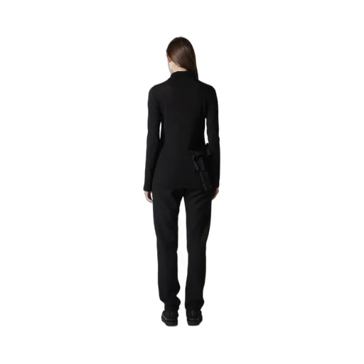 Cotton Single Jersey Highneck Long T C